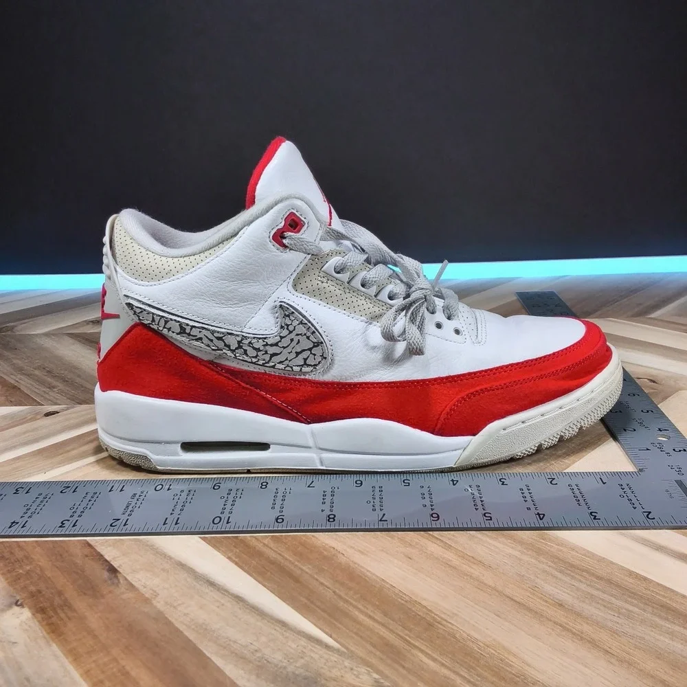Jordan Air Jordan 3 Retro Tinker Air Max 1 Men's 12 Sneakers CJ0939-100 White